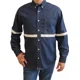 thumbnail image 1 of Camisa De Mezclilla Industrial Reflejante, 1 of 7