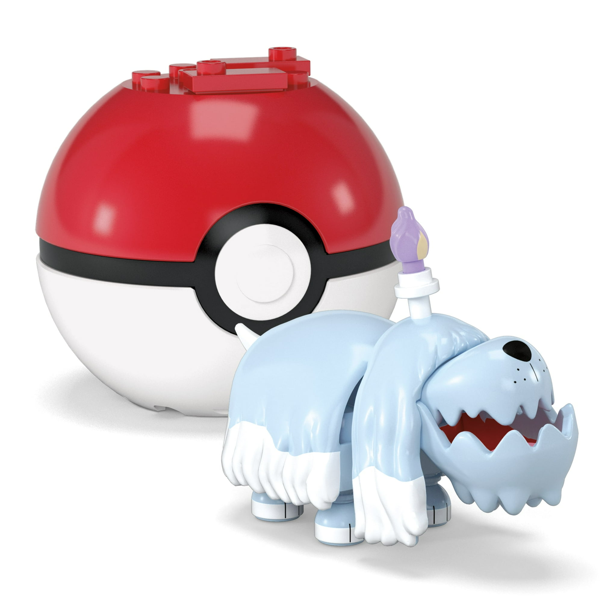 MEGA Pokémon Greavard Building Toy Kit, Poseable Action Figure (28 Pieces) for Kids