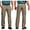 Dark Navy, variant on Dickies Men's Flex Regular Fit Straight Leg Work Cargo Pants Dark Grey 42X32