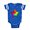 Royal Blue, variant on CafePress - Star Rainbow Swirl - Cute Infant Baby Football Bodysuit
