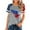 B-Gray, variant on GERsome 4th of July T-Shirt for Women Raglan Short Sleeve Crewneck Tshirt Funny Patriotic Graphic Shirts USA Flag Stars Stripes Tee S-3XL