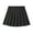 Girl Skirt-Black, variant on KkSLirnhs 100 Girls' School Uniform Pleated Skirt with Elastic Waist, Perfect for Warm Weather Summer Lightweight School Uniform Pleated Ruffle Scooter Skirt Red