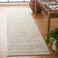 thumbnail image 2 of SAFAVIEH Tulum Merletta Oriental Runner Rug, Ivory/Sage, 2' x 8', 2 of 8
