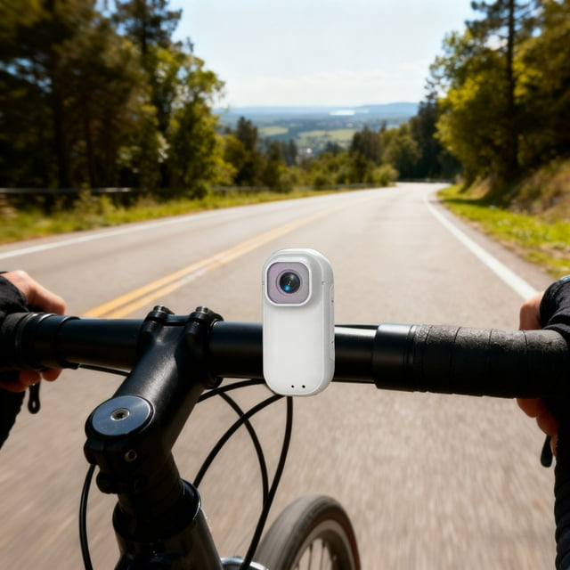BotaniNest 2026 Mise à Niveau 4k avec Charge Grand Angle 4k Action Portable pour Cyclisme Plongée Vlogging et Marche