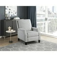 thumbnail image 4 of Lexicon Berenson Chenille Push back Recliner in Gray, 4 of 4