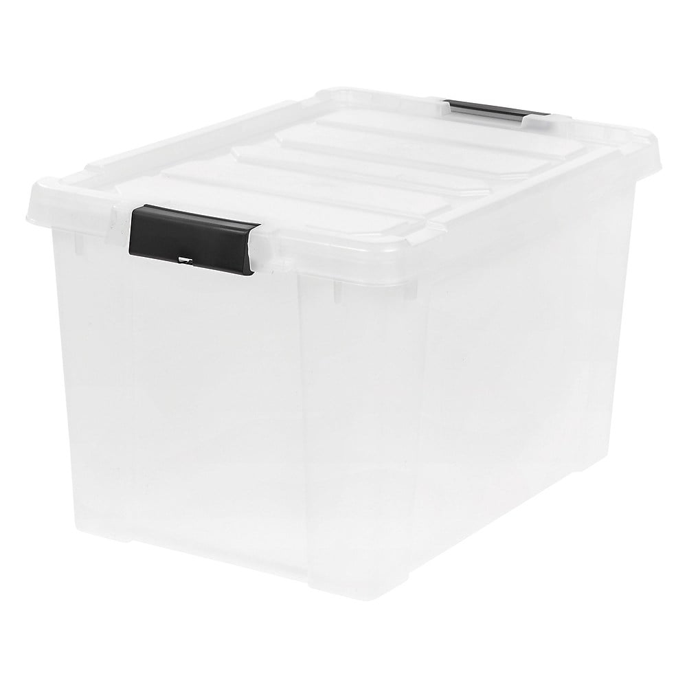 Staples 19 Gallon StoreItAll Storage Tote Clear (51715CC) 250275
