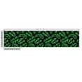 thumbnail image 2 of Tropical Fabric by the Yard Upholstery, Continuous Exotic Leaves Jungle Foliage Watercolor Effect Botany Art, Decorative Fabric for DIY and Home Accents, Dark Forest Green Green by Ambesonne, 2 of 4