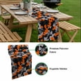 thumbnail image 5 of Red Black Table Runner - 60 Inch Long, Kitchen Dining Table Runner Dresser Scarves, Modern Grey Boho Bohemian Stained Tie Dye Farmhouse Decor for Coffee Tables Wedding Party Banquet, 5 of 8
