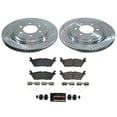 thumbnail image 3 of PowerStop Rear Z23 Evolution Sport Carbon-Fiber Ceramic Brake Pad and Drilled & Slotted Rotor Kit Fits: FORD Select Models K8765, 3 of 10