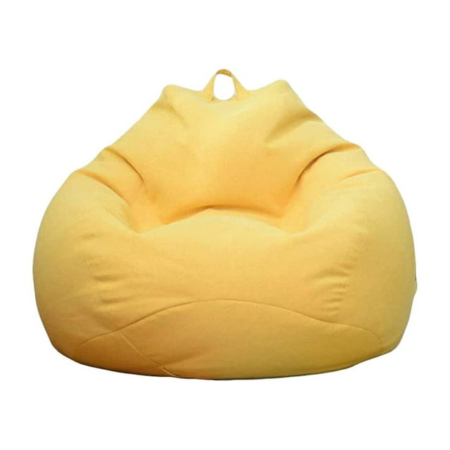 Advancent Transformar la sala de estar Fundas para sillas de moda Sofá elegante Puff Sofá perezoso AMARILLO Type2 NO2