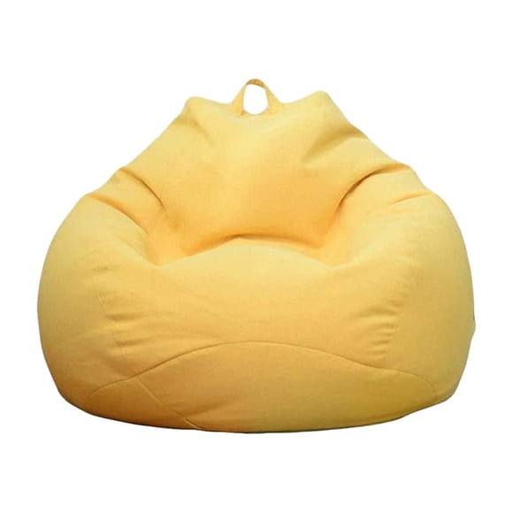 Toystoory Sofás Puff Para Sala De Estar Cómoda Y Elegante Funda Para Silla Elegante Sofá Perezoso AMARILLO Type2 NO2