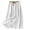 White, variant on Axiiglly Black Skirts for Women Plaid Linen Drawstring Elastic Waist Gingham Maxi Skirt Boho Flowy A-Line Flared Summer Skirts L