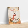 thumbnail image 3 of Happy Thanksgiving Whippet with Turkey Pumpkins Autumn Vibes Vertical Matte Canvas Poster Dog Lover Wall Art Home Decor - 12018, 3 of 5