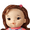 Brown Hair, variant on Littles by Baby Alive: Little Astrid 6-Inch Doll Blonde Hair, Blue Eyes with Comb Kids Toy for Boys and Girls
