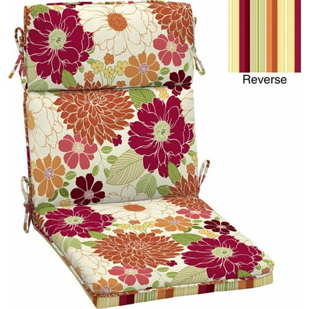 Better Homes and Gardens Outdoor Dining Chair Cushion, Sorbet Floral