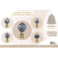 thumbnail image 6 of Royal Designs, Inc. Decorative Chinoiserie Carnation Lamp Finial, F-5088-PB-1, Polished Brass, Single, 6 of 7