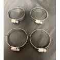 thumbnail image 1 of Helix Racing Hose Clamp 114-6420 3/4 Inch To 1.73 Inch Clamping Range; Worm Gear Style; Stainless Steel; Pack Of 4, 1 of 1