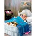thumbnail image 1 of Cuadros Decorativos Pintura de diamante redondo completo de personaje, pinturas de pared de la abuela durmiente, taladro redondo completo para sala de estar Ehuebsd Nuevos Originales, 1 of 7