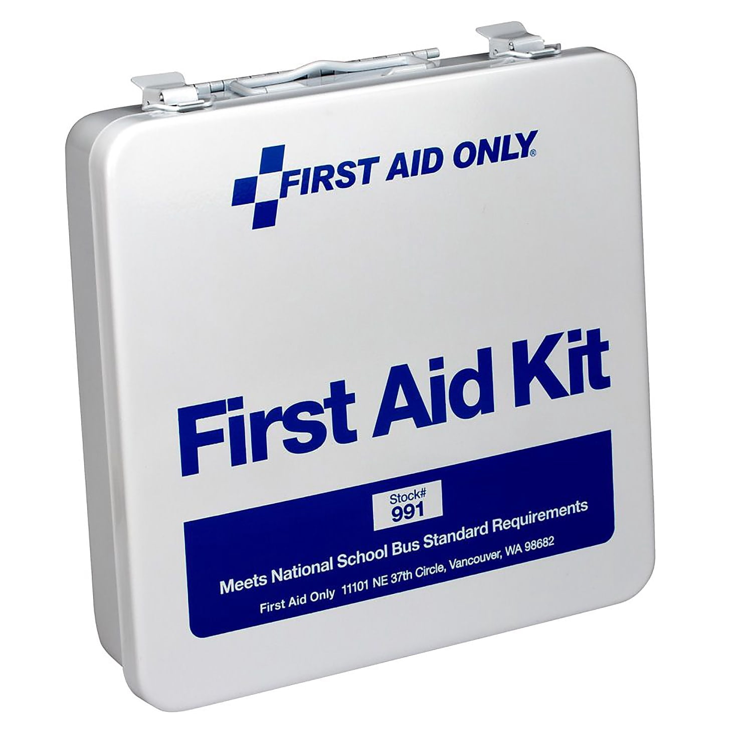 50 Person Unitized Metal Bus First Aid Kit