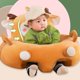 thumbnail image 1 of Soporte Para Sentarse Para Bebés, Sofá De Apoyo Para Bebés De Educación Temprana Asiento Para Bebés Siéntame Asiento En El Piso Para Bebés Bebé Con Forma De Animal Silla, 1 of 7
