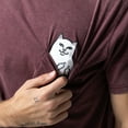 thumbnail image 2 of Lord Nermal Pocket Tee (Burgundy Vintage Wash), 2 of 4