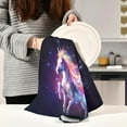 thumbnail image 6 of SKYSONIC Galaxy Unicorn Kitchen Towels, 18 x 28 Inch Super Soft and Absorbent Dish Cloths for Washing Dishes, 6 PCS Reusable Multi-Purpose Microfiber Hand Towels for Kitchen, 6 of 7