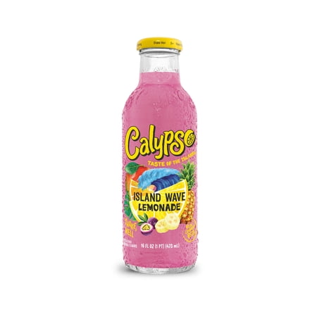 Calypso Lemonade, Island Wave, 16oz (Pack of 12)
