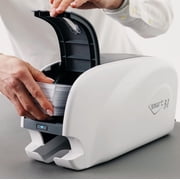 IDP SMART-31D Duplex ID Card Printer Bundle: Includes Printer, Color Ribbon, 100 Cards, Software and USB Web Camera (23 sec/card YMCKO) (5 sec/card Mono) (300 dpi) (USB)
