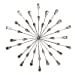 thumbnail image 3 of Stratton Home Decor Silver Burst 16x16x1.75 Inch Metal Wall Art Decoration, 3 of 9