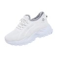 thumbnail image 2 of Willtoo Womens Cozy Lined Sneakers Lace Up Warm Plush Casual Walking Shoes Thick Sole Non Slip Athletic Shoes for Cold Weather, 2 of 5