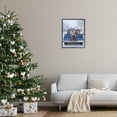 thumbnail image 2 of Stupell Industries Christmas Tailgate Dog Truck Holiday Painting Black Framed Art Print Wall Art, 24 x 30, 2 of 8