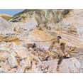 thumbnail image 2 of Sargent, John Singer 32x26 White Modern Wood Framed Museum Art Print Titled - Bringing Down Marble from Quarries to Carrara, 2 of 4