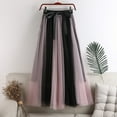 thumbnail image 3 of HomeGardon Skirts for Women Midi Skirts Woman Temperament Toning High Waist Slim-Line Net Yarn Puffy Skirt, 3 of 3