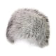 thumbnail image 4 of Gorro de esquí ruso grueso, disfraz de esquí, regalo, gorro cálido de invierno sintético para la nieve. Blanco negro, 4 of 8