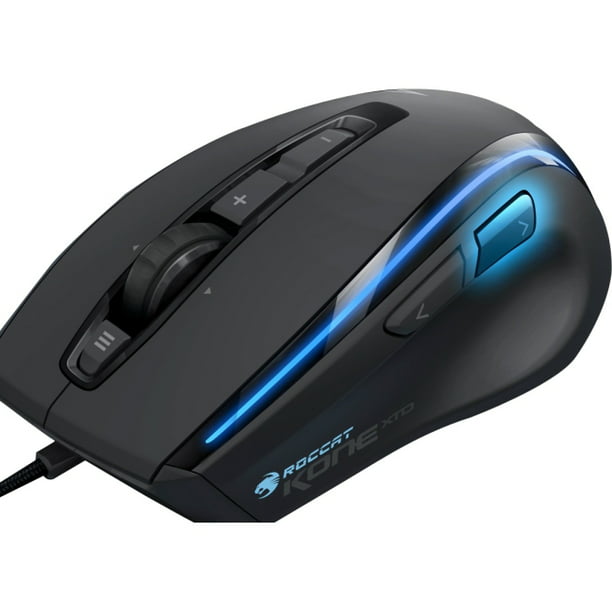 Roccat Kone Xtd Optical Max Customization Gaming Mouse Black Walmart Com Walmart Com