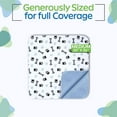 thumbnail image 3 of GREEN LIFESTYLE Washable Pee Pads for Dogs - Waterproof Reusable Puppy Pads with Anti-Slip Backing, Pet Training Pad for Puppy Playpen, Crate, Whelping Box, Potty Training (Pack of 4 - 34x36), 3 of 5