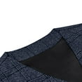 thumbnail image 4 of purcolt Mens Vintage Plaid Suit Vest V-Neck Herringbone Wool Tweed Vest Slim Fit Waistcoat Formal Business Casual Tuxedo for Wedding Groosmen, 4 of 7