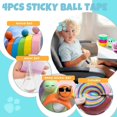 thumbnail image 3 of Kit de Nano Cinta de Burbujas BENWIL para Niños, 4 Rollos de Cinta Adhesiva y 6 Nanocintas, Kit para Hacer Juguetes Blanditos, Regalos de Manualidades de Cumpleaños para Niños y Niñas de 4-12 Años, 3 of 7