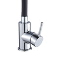 thumbnail image 3 of Robinet de Cuisine Noir/chrome avec Bec flexible, 3 of 5