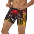 thumbnail image 3 of Disketp Wolf With Wildflowers Men's Boxer Briefs Men’s Underwear Boxer Briefs for Men, 3 of 7