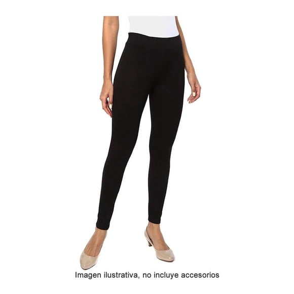 Legging George Talla 36 Negro Legging Con Bolsa Funcional