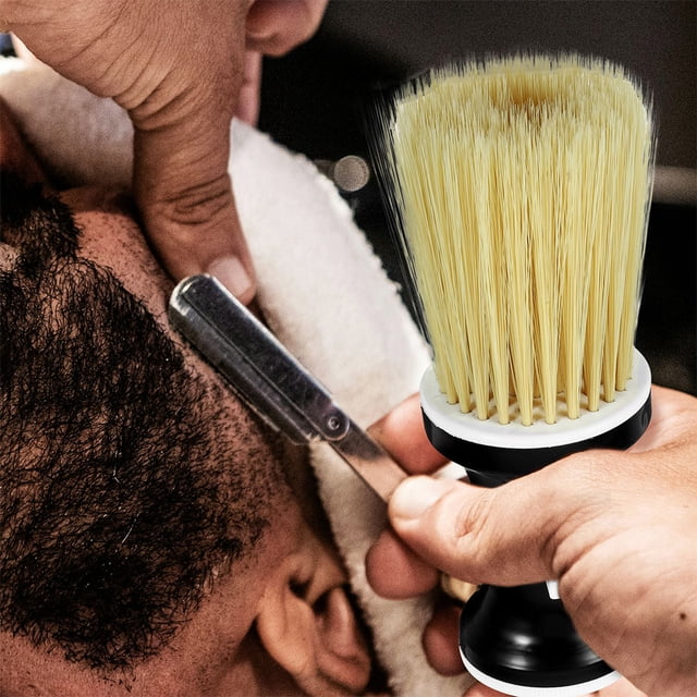 unbranded 2Ud Cepillo Cuello Peluquero Con Aplicador Polvo Para , Ideal Para Uso En Salón Y En Casa