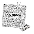 thumbnail image 1 of Picnic Maneta de aluminio Film La césped Mat de césped portátil Multipropósito de camping Mat para el patio trasero Jardín de pesca de senderismo, 1 of 8