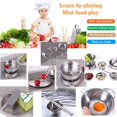 thumbnail image 4 of Juego de utensilios de cocina Pretend Play KEJIH Mini Kitchen con caja de almacenamiento, 4 of 7