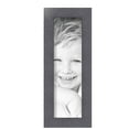 thumbnail image 2 of ArtToFrames 4" x 13" Tungsten Picture Frame, 4x13 inch Gray MDF Poster Frame (WOM-4640), 2 Pack, 2 of 6