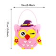 thumbnail image 2 of Halloween Fabric Handmade Candy Bag for Trick or Treating Unwoven Material Portable & Festive, 2 of 3