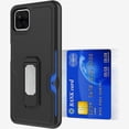thumbnail image 5 of Ultra Rugged Hybrid Kickstand Case with Card Slot and Belt Clip Holster for Celero 5G Plus - Red, 5 of 7