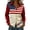 Beige#02, variant on Women's 250th Anniversary 1776-2026 American Flag USA Shirt Oversize Floral Patriotic Button Down Long Sleeve Blouses XL&Red#01