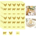thumbnail image 1 of EcoNesxp Wedding Menu Stickers UrbanMingle Fish Chicken Cat Place Cards Black, 1 of 5