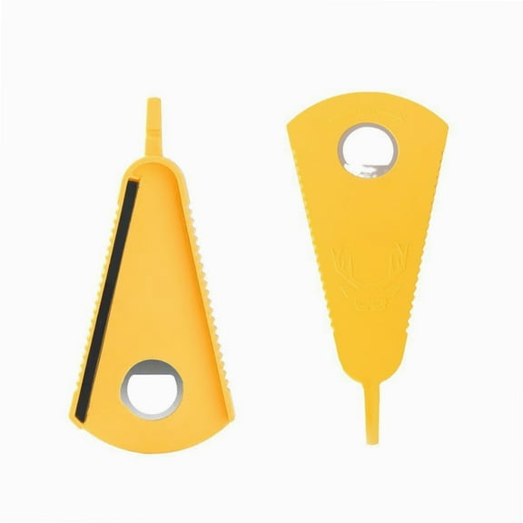 6 Counts Jar Opener for Weak Hands, Manual Gripper Pad Easy Open Kitchen Can Bottle, Suitable for Kids, Seniors with Arthritis (Yellow)
